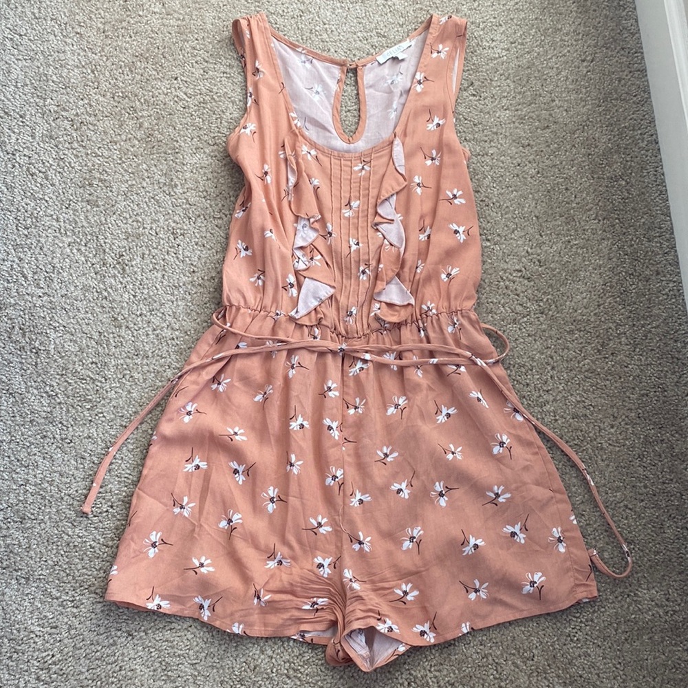 Tan romper from Delia’s